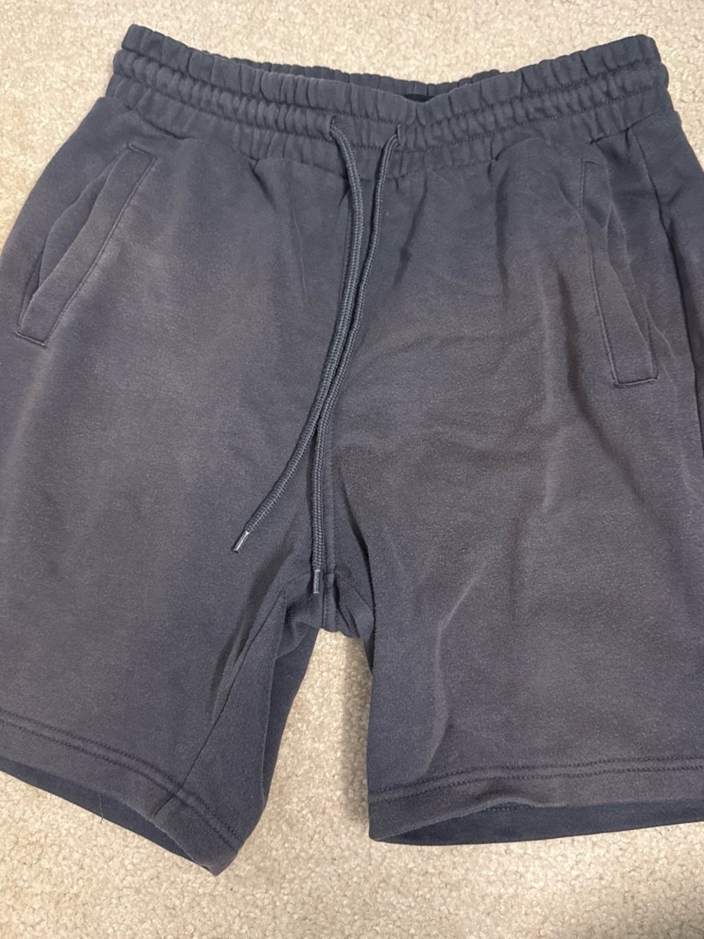 H&M Dark Grey Athletic Drawstring Shorts